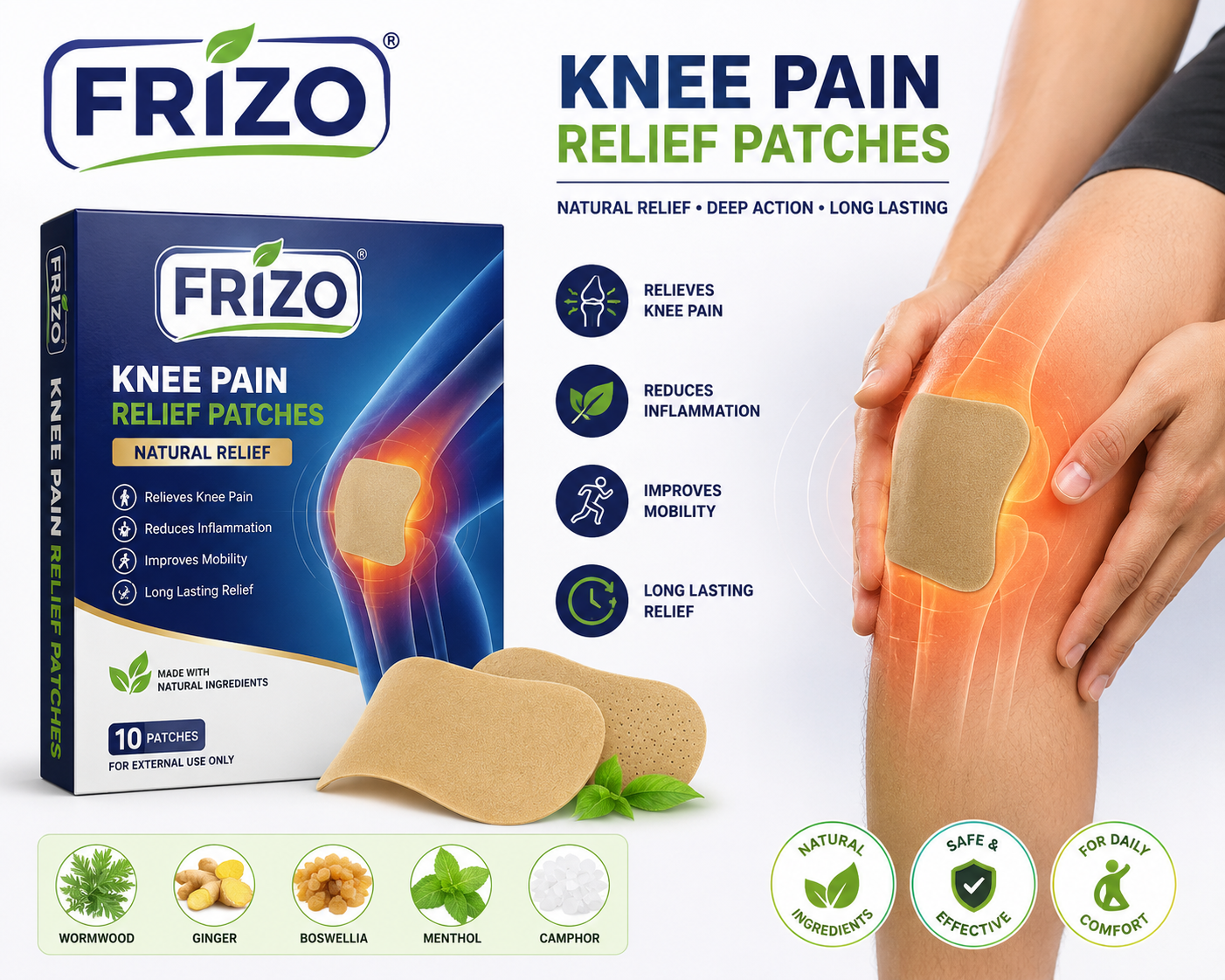 Knee Pain Relief Patches